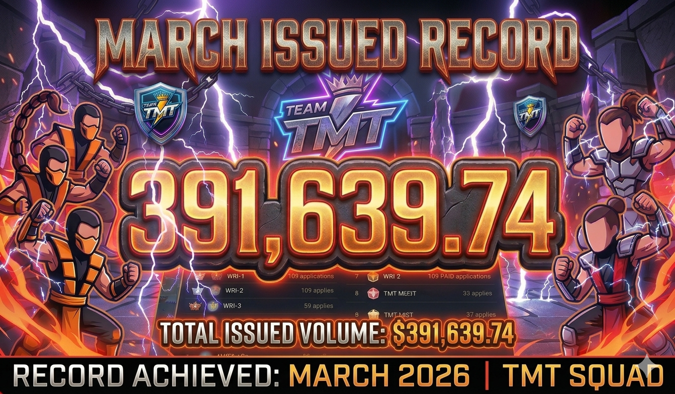 March Issued Record